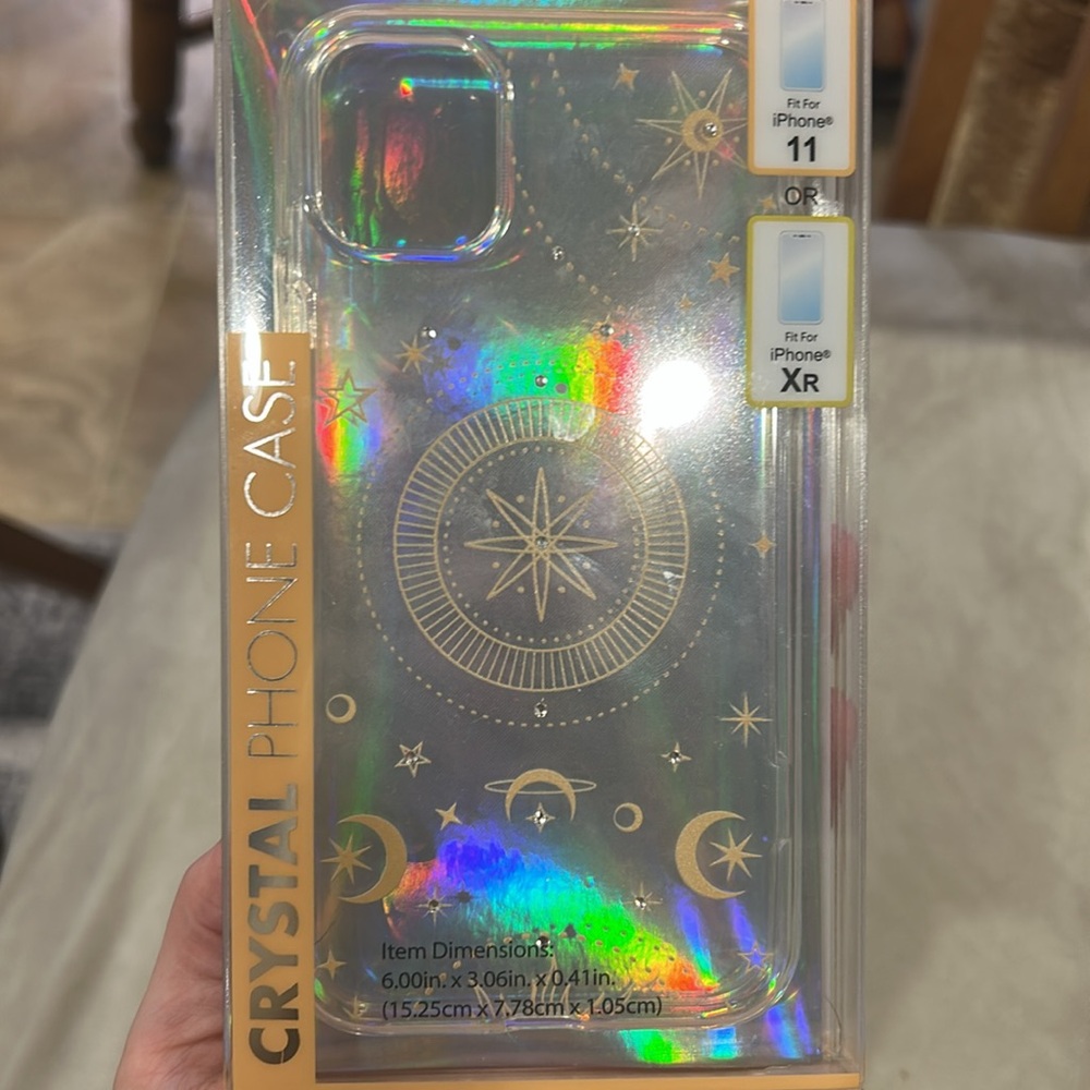 Crystal Phone Case for iPhone 11/XR - Holographic - Picture 4 of 4